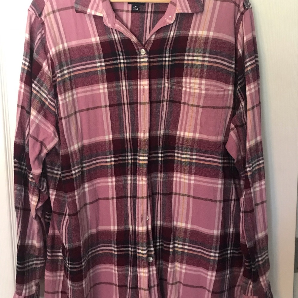 Gap flannel shirt size xl